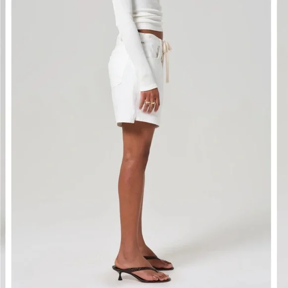 Anthropologie Citizens of humanity Byrnn drawstring shorts Fresco size 30 - Picture 5 of 5